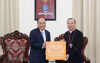 Chủ tịch nước chúc mừng Giáng sinh 2021 Tòa Tổng Giám mục Hà Nội