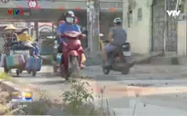 Đường mất an toàn giao thông sau khi công trình thi công hoàn tất