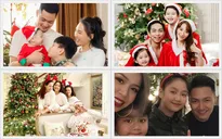 Sao Việt đón Giáng Sinh ấm áp bên gia đình