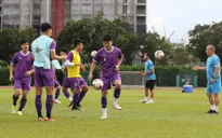 AFF Cup 2020 | Bộ đôi trụ cột trở lại tập luyện cùng ĐT Việt Nam