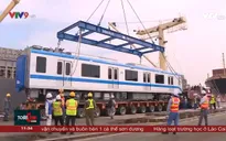Thêm 2 đoàn tàu của tuyến Metro số 1 về đến TP. HCM