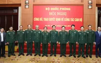 Trao quyết định nghỉ hưu và tặng thưởng cho 6 Đại tướng, Thượng tướng quân đội