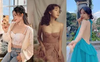 Phong cách thời trang gợi cảm khác hẳn trên phim của Trần Vân