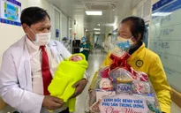 Những em bé "Trâu vàng" đầu năm Tân Sửu