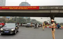 Cảnh sát giao thông Hà Nội phối hợp kiểm soát nghiêm các cửa ngõ ra vào Thủ đô
