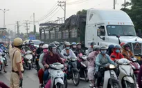Cửa ngõ phía Tây TP Hồ Chí Minh thông thoáng sau kỳ nghỉ Tết