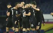Everton 1-3 Manchester City: Man City xây chắc ngôi đầu