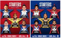 NBA công bố đội hình xuất phát All-star 2021