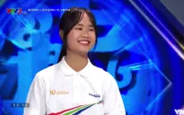 Nữ sinh Thái Nguyên trổ tài đọc Rap ở "Đường lên đỉnh Olympia"