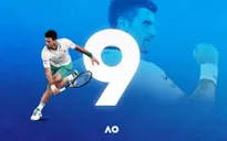 Thắng áp đảo Medvedev, Djokovic lần thứ 9 đăng quang tại Australia mở rộng