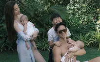 Hồ Ngọc Hà khoe ảnh gia đình đẹp như tranh