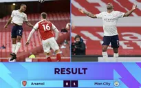 Arsenal 0-1 Man City: Sterling lập công, Man City thắng trận thứ 13 liên tiếp