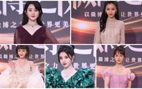 Thảm đỏ Đêm hội Weibo: Triệu Lệ Dĩnh, Angelababy kém nổi bật trong dàn mỹ nhân