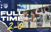 Tottenham 2-0 West Brom: Harry Kane ghi dấu ấn ngày trở lại
