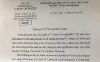 Bộ Y tế yêu cầu Bình Thuận báo cáo tình hình hành nghề của ông Võ Hoàng Yên