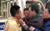 Kỷ luật cán bộ túm cổ áo, chửi CSGT khi bị kiểm tra nồng độ cồn