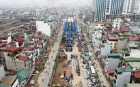 Tuyến cầu Vĩnh Tuy - Ngã tư Vọng sắp thoát cảnh ùn tắc