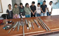 Triệt phá tụ điểm ma túy, thu giữ nhiều vũ khí "nóng"