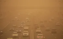 Lượng bụi cát vàng khổng lồ từ Trung Quốc bao trùm Hàn Quốc