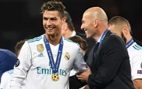 Zidane úp mở chuyện tái hợp với Ronaldo