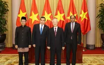 Tổng Bí thư, Chủ tịch nước Nguyễn Phú Trọng tiếp các Đại sứ đến trình Quốc thư