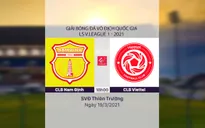 VIDEO Highlights: CLB Nam Định 1-2 CLB Viettel (Vòng 4 LS V.League 1-2021)