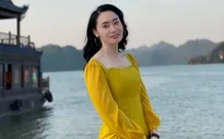 Quách Thu Phương trẻ trung bất ngờ trong hậu trường "Hương vị tình thân"