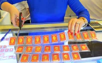 Giá vàng trượt dốc về sát mốc 55 triệu đồng/lượng