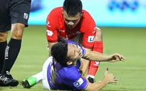 Hùng Dũng dính chấn thương kinh hoàng