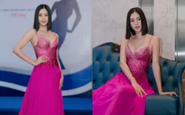 Hoa hậu Tiểu Vy diện đầm táo bạo