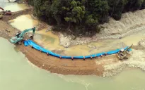 Tìm kiếm nạn nhân Rào Trăng 3: Hoàn thành ngăn đập, tạo dòng chảy mới tại khu vực bãi bồi thứ nhất