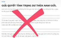Thực hư thông tin "một vợ được lấy nhiều chồng" lan truyền trên mạng