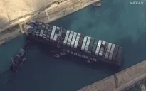 Phải mất 3 ngày để giải phóng số tàu mắc kẹt trên kênh đào Suez