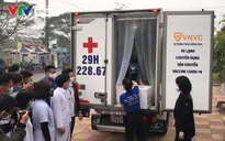 Vaccine ngừa COVID-19 đã đến Bệnh viện Bệnh Nhiệt đới Trung ương