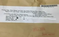 Giả danh cảnh sát phòng cháy chữa cháy để lừa bán sách, tài liệu