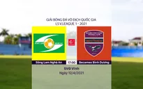 VIDEO Highlights: Sông Lam Nghệ An 2-0 Becamex Bình Dương (Vòng 9 LS V.League 1-2021)