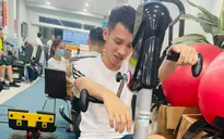 Hùng Dũng bắt đầu tập hồi phục chấn thương
