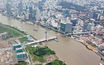 TP Hồ Chí Minh: Dừng thi công lâu, cầu Thủ Thiêm 2 đối mặt nhiều rủi ro
