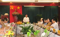 Chủ nhiệm Ủy ban Kiểm tra Trung ương Trần Cẩm Tú kiểm tra công tác bầu cử tại các địa phương