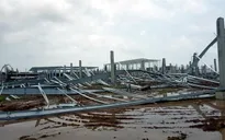 Hơn 15.000 m2 nhà xưởng đang thi công bỗng dưng đổ sập