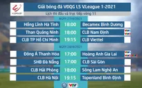 Lịch thi đấu và trực tiếp V.League 2021 vòng 11: Tâm điểm Đông Á Thanh Hoá – Hoàng Anh Gia Lai, Than Quảng Ninh – Nam Định