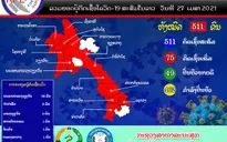 Lào có thêm 93 ca mắc mới COVID-19, trong đó 13 ca là người Việt Nam