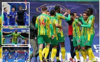 Chelsea 2-5 West Brom: Tấm thẻ đỏ tai hại của Thiago Silva