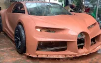 Tới lượt "siêu xe" Bugatti đất sét của người Việt gây xôn xao báo Tây
