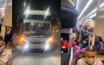 Xe khách 38 chỗ nhồi nhét... gần 100 người