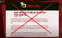 Vạch trần luận điệu xuyên tạc vai trò lãnh đạo của Đảng đối với công tác bầu cử