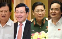 Miễn nhiệm Phó Thủ tướng Trịnh Đình Dũng và 12 Bộ trưởng, trưởng ngành