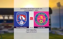 VIDEO Highlights: Than Quảng Ninh 1-0 CLB Sài Gòn (Vòng 8 LS V.League 1-2021)