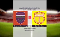 VIDEO Highlights: Becamex Bình Dương 4-3 CLB Nam Định (Vòng 8 LS V.League 1-2021)