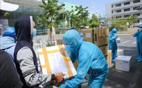 Tiếp tế lương thực, nhu yếu phẩm vào Bệnh viện K